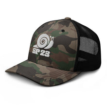 Load image into Gallery viewer, SP23 Embroidered Camo Trucker Hats
