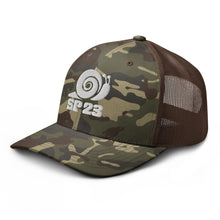 Load image into Gallery viewer, SP23 Embroidered Camo Trucker Hats
