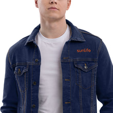 Load image into Gallery viewer, Sunlife Unisex denim jacket
