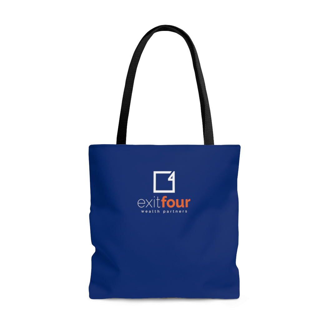 exitfour Tote Bag