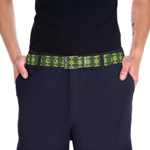 Load image into Gallery viewer, Green Snake Skin Belt
