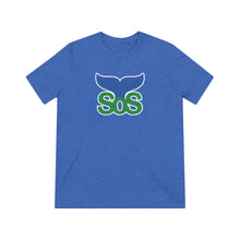 Load image into Gallery viewer, SOS 2021 Whaler Triblend 2-Sided Tees
