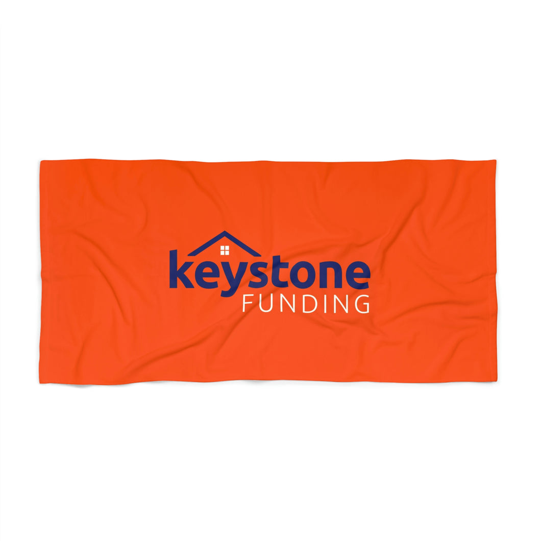 KF Orange Beach Towel