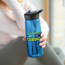 Load image into Gallery viewer, Teaching is my Cardio - 25oz CamelBak Eddy®
