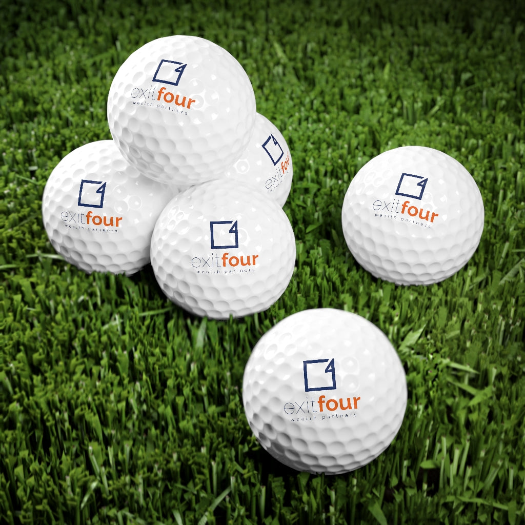 exitfour Golf Balls, 6pcs