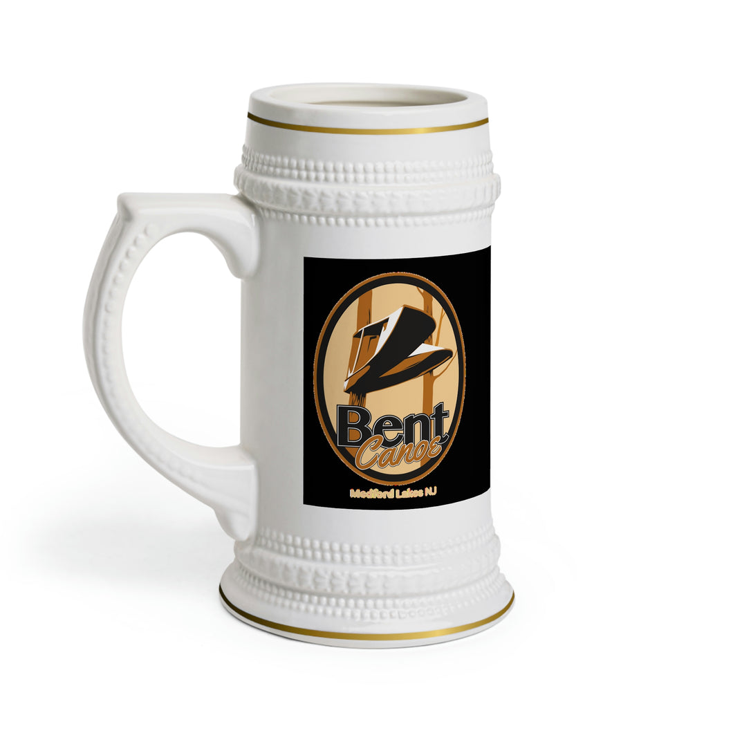 Bent Canoe Beer Stein Mug