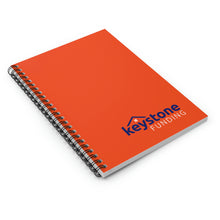 Load image into Gallery viewer, KF Orange Spiral Notebook - Ruled Line
