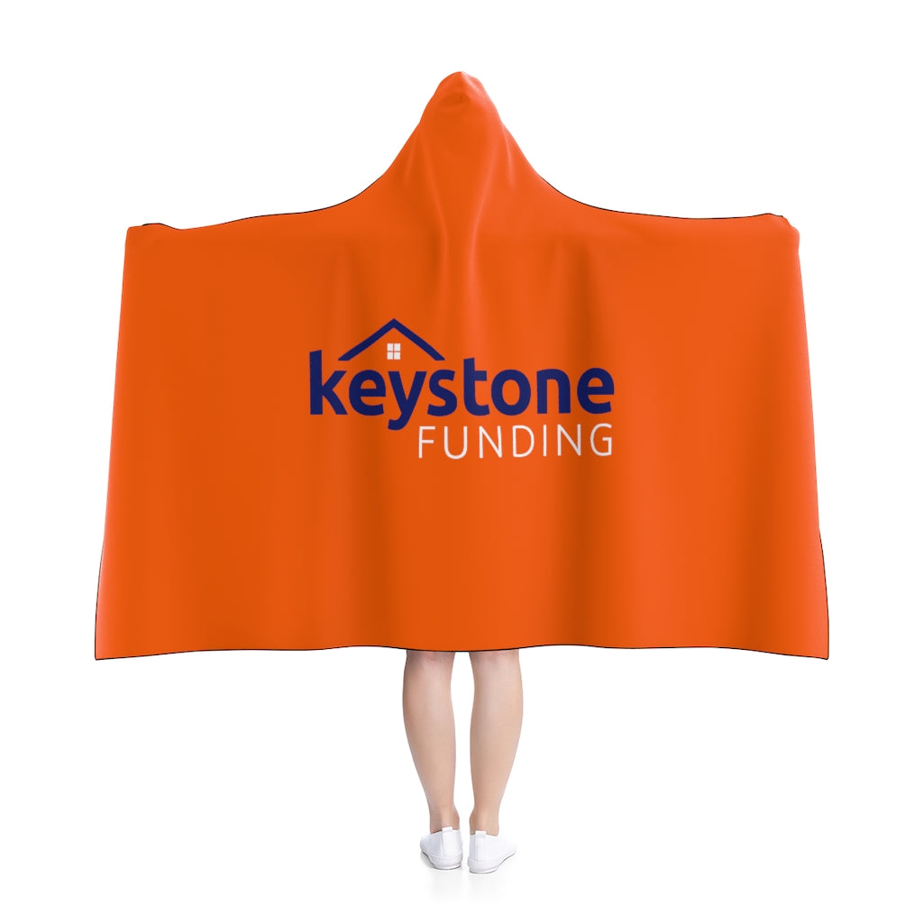 KF Orange Hooded Blanket