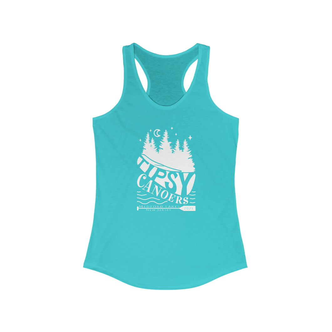 Tipsy Canoers Women's Racerback Tanks