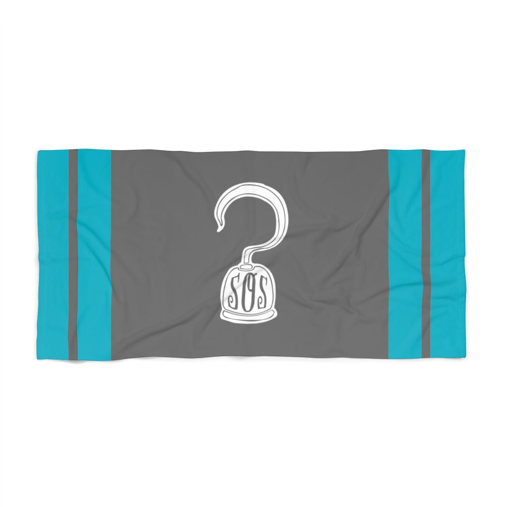 SOS hook Beach Towel - 1sided