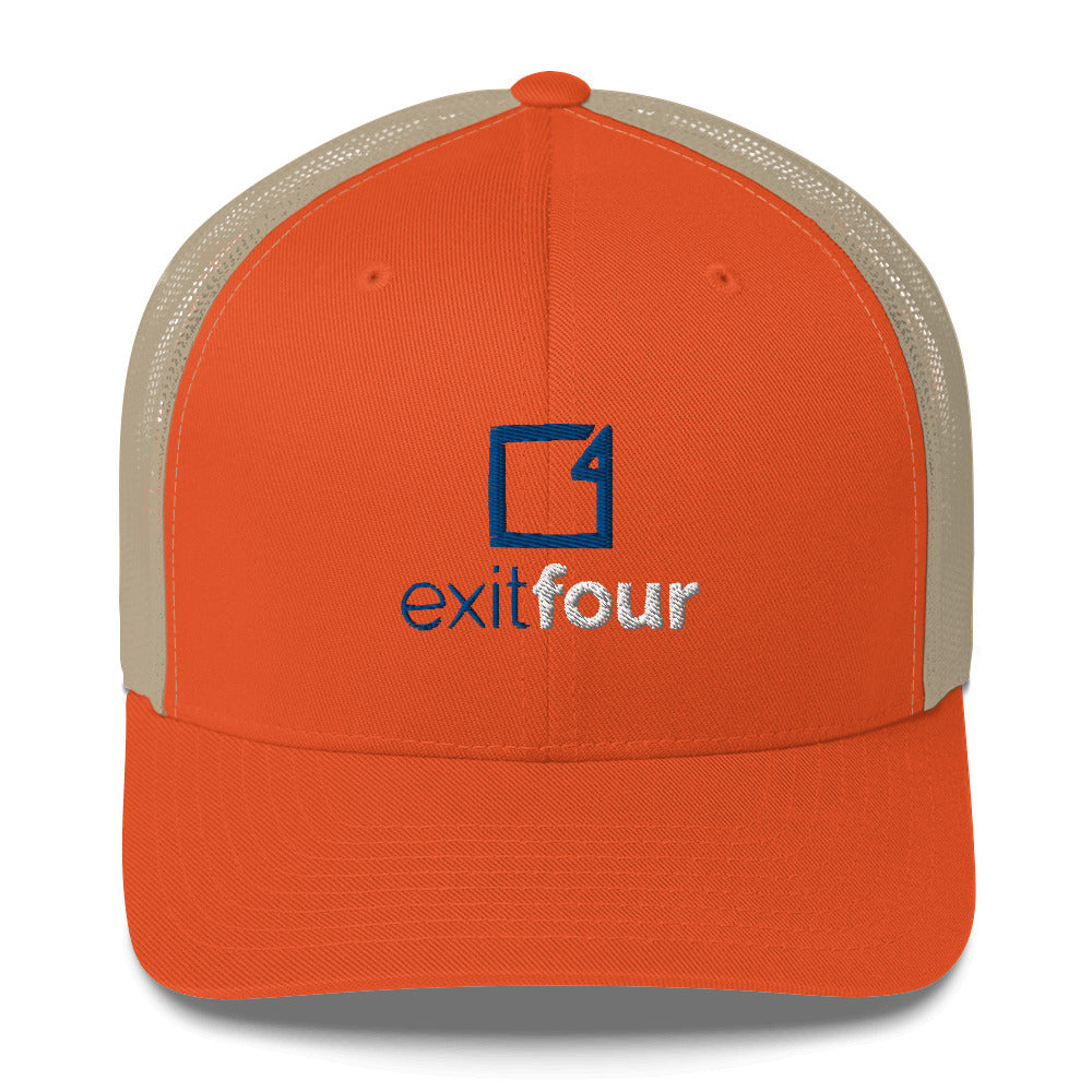 exitfour Retro Trucker Caps